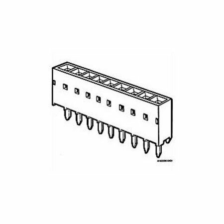 FCI Board To Board & Mezzanine Connectors Receptacle 18P 68685-318